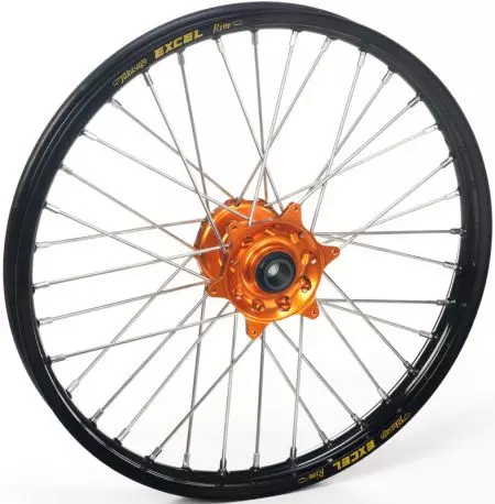 Kompletné predné koleso 16x3.50x36T Haan Wheels black - 135350/3/10