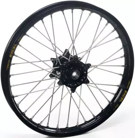 Täydellinen etupyörä 17x3.50x36T Haan Wheels musta - 135606/3/3
