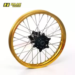 Komplettes Vorderrad 17x3.50x36T Haan Wheels gold - 155506/2/3