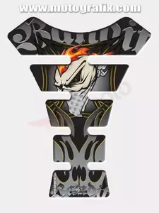 Podloga za rezervoar Street Style siva/črna Suzuki Bandit Motografix - ST057K