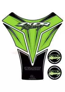 Rezervor Pad verde Kawasaki ZX10R Motografix - TK015G