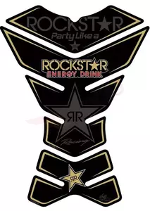 Tankpad zwart Rockstar Energy Motofix - RKSTR02