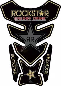 Tankpad zwart Rockstar Energy Motofix - RKSTR01