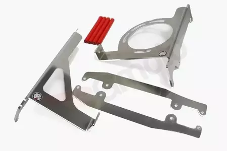 Kühlerdeckel AXP Aluminium silber - AX1552