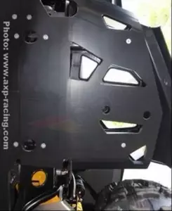 Κεντρικό κάλυμμα υποστρώματος AXP HDPE 10mm μαύρο-2