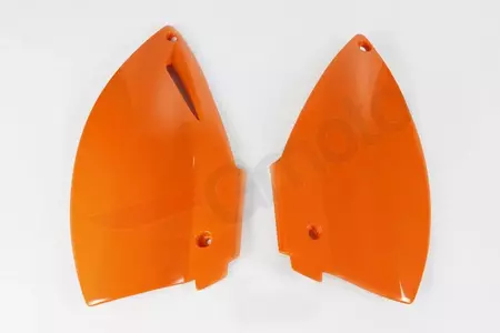Conjunto de coberturas laterais traseiras em plástico UFO laranja - KT03014-127  