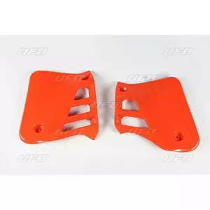 Капачки на радиатора UFO Honda CR 125R оранжеви - HO02602121
