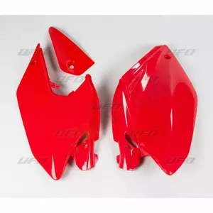 Комплект пластмасови задни странични капаци UFO Honda CRF 250X червени - HO03647070