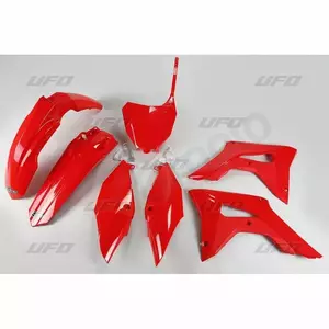 Juego de plásticos UFO Honda CRF 450R rojo - HO119070