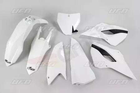 Комплект пластмаси UFO Husqvarna TC250 white - HU617041