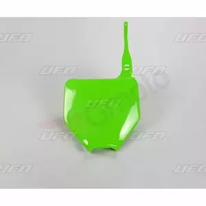 Kawasaki UFO a un numéro d'immatriculation de portière verte - KA03763026
