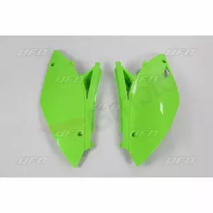 Sæt med bagsidedæksler i plast Kawasaki KXF 250 grøn - KA04706026