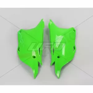 Komplet plastikowych osłon bocznych tylnych UFO Kawasaki KX85 zielony - KA04729026