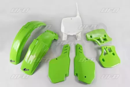 Juego de plásticos UFO Kawasaki KX500 verde - KA186999
