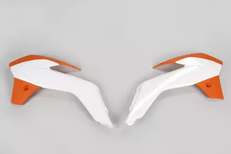 UFO Heizkörperverschlüsse orange weiß - KT04042999W