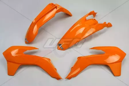 Set UFO plastic oranje - KT516127