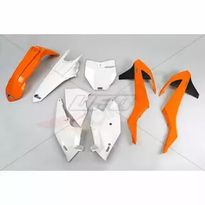 Conjunto de OVNIs de plástico laranja branco proto - KT517999