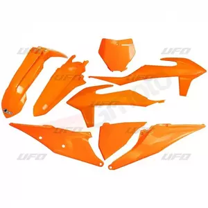 Conjunto de OVNIs de plástico cor de laranja - KT522127
