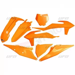 Conjunto de OVNIs de plástico cor de laranja - KT522FFLU