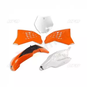 Set de materiale plastice UFO portocaliu alb-1