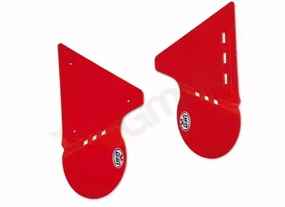 UFO Fantic 50 75 piros hátsó műanyag oldalsó burkolatok készlete - ME08065B