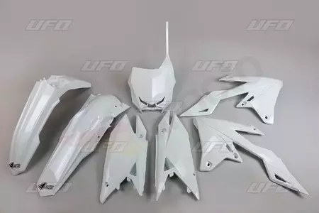 UFO plastová sada bílá Suzuki RM-Z 450 - SU418041