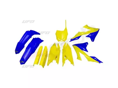 Set plastike UFO Suzuki RM-Z 250 450 Limited Edition, plava i žuta - SU418LTD19