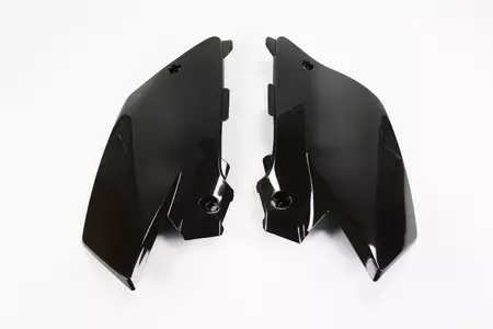 Set kunststof zijpanelen achter UFO zwart Yamaha YZ125 250 - YA04835001