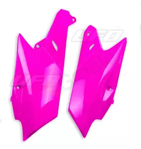 Sada plastových zadných bočných krytov UFO Yamaha YZ-F ružová - YA04839P