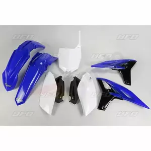 Jeu de plastiques UFO Yamaha YZF 250 bleu blanc - YA308999