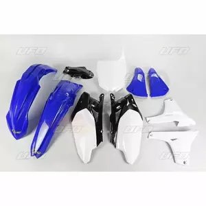 Sæt af UFO-plast Yamaha YZ85 blå hvid - YA313999