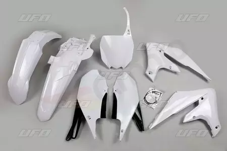 Komplet UFO plastike Yamaha YZ 450F bela - YA321046