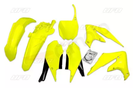 Komplet plastików UFO Yamaha YZ 450F żółty - YA321DFLU