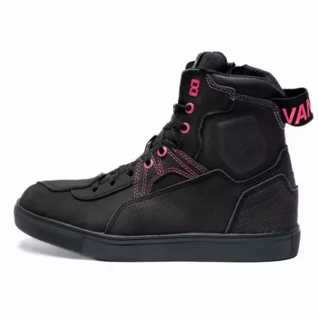 Dámske motorkárske topánky Rebelhorn Vandal Lady black/pink 36-4