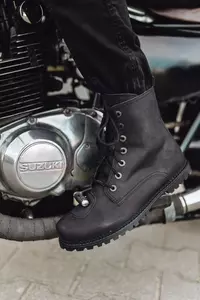 Rebelhorn Nomad Vintage botas de moto negro 43-10