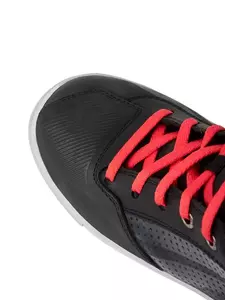 Rebelhorn Vandal potiskani motoristični škornji črno-rdeče barve 36-4