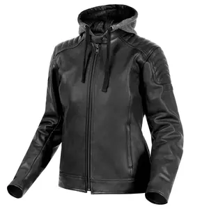Jachetă de motocicletă din piele pentru femei Rebelhorn Impala Lady negru 4XL