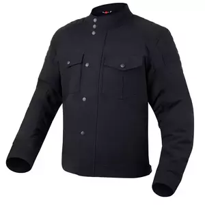 Rebelhorn Hunter giacca da moto in tessuto nero 10XL-1