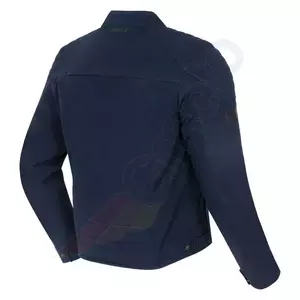 Rebelhorn Hunter blusão de motociclismo em tecido azul-marinho 10XL-2