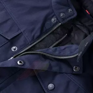 Rebelhorn Hunter blusão de motociclismo em tecido azul-marinho 10XL-4