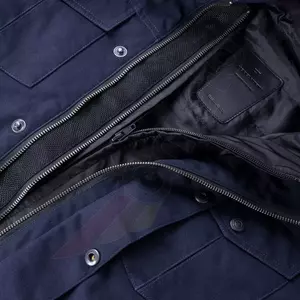 Rebelhorn Hunter giacca da moto in tessuto blu navy 10XL-8