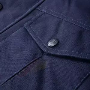 Rebelhorn Hunter blusão de motociclista em tecido azul-marinho M-3