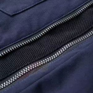 Rebelhorn Hunter blusão de motociclista em tecido azul-marinho M-5