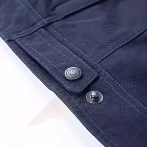 Rebelhorn Hunter blusão de motociclista em tecido azul-marinho M-6