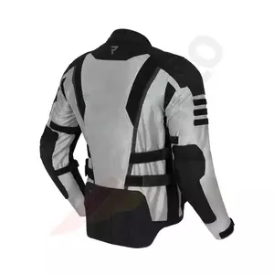 Rebelhorn Scandal II jachetă de vară pentru motociclete de vară argintiu/negru 5XL-2