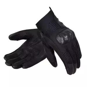 Rebelhorn GAP III Lady noir DL gants de moto en cuir pour femme - RH-GLV-GAP-III-01-DL