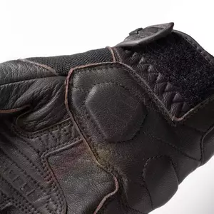 Rebelhorn Impala кафяви кожени ръкавици за мотоциклет XL-5