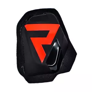 Rebelhorn Velcro pentru genunchi negru/roșu fluo - RH-SLIDERS-KNEE-02-OS