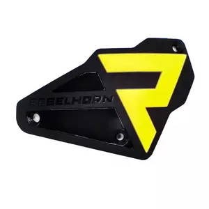 Rebelhorn přišroubované jezdce ramen černá a žlutá fluo - RH-SLIDERS-ARM-58-OS