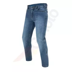 Spodnie motocyklowe jeans Rebelhorn Classic III regular fit sprane niebieskie W36L36-1